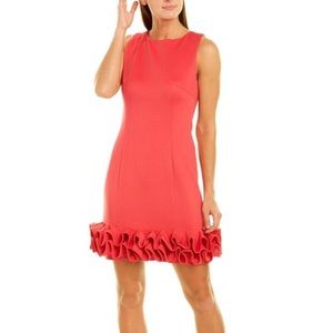 Ruffle Hem Cocktail Dress